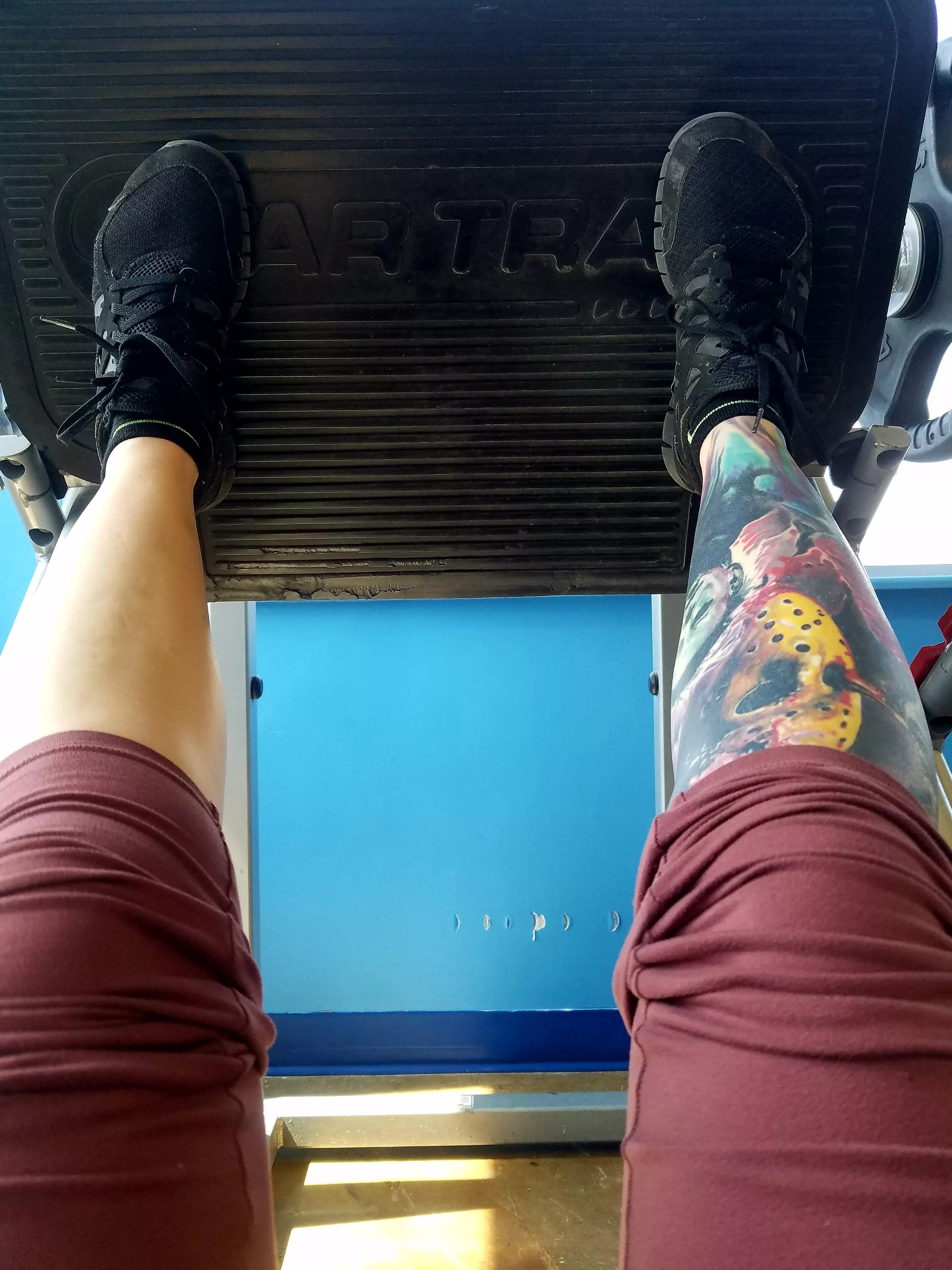 Leg press! Workout hard! Leg day