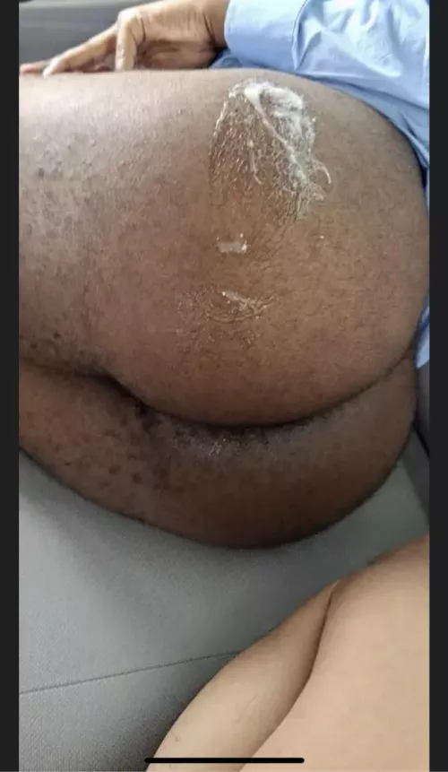 Marking his territory