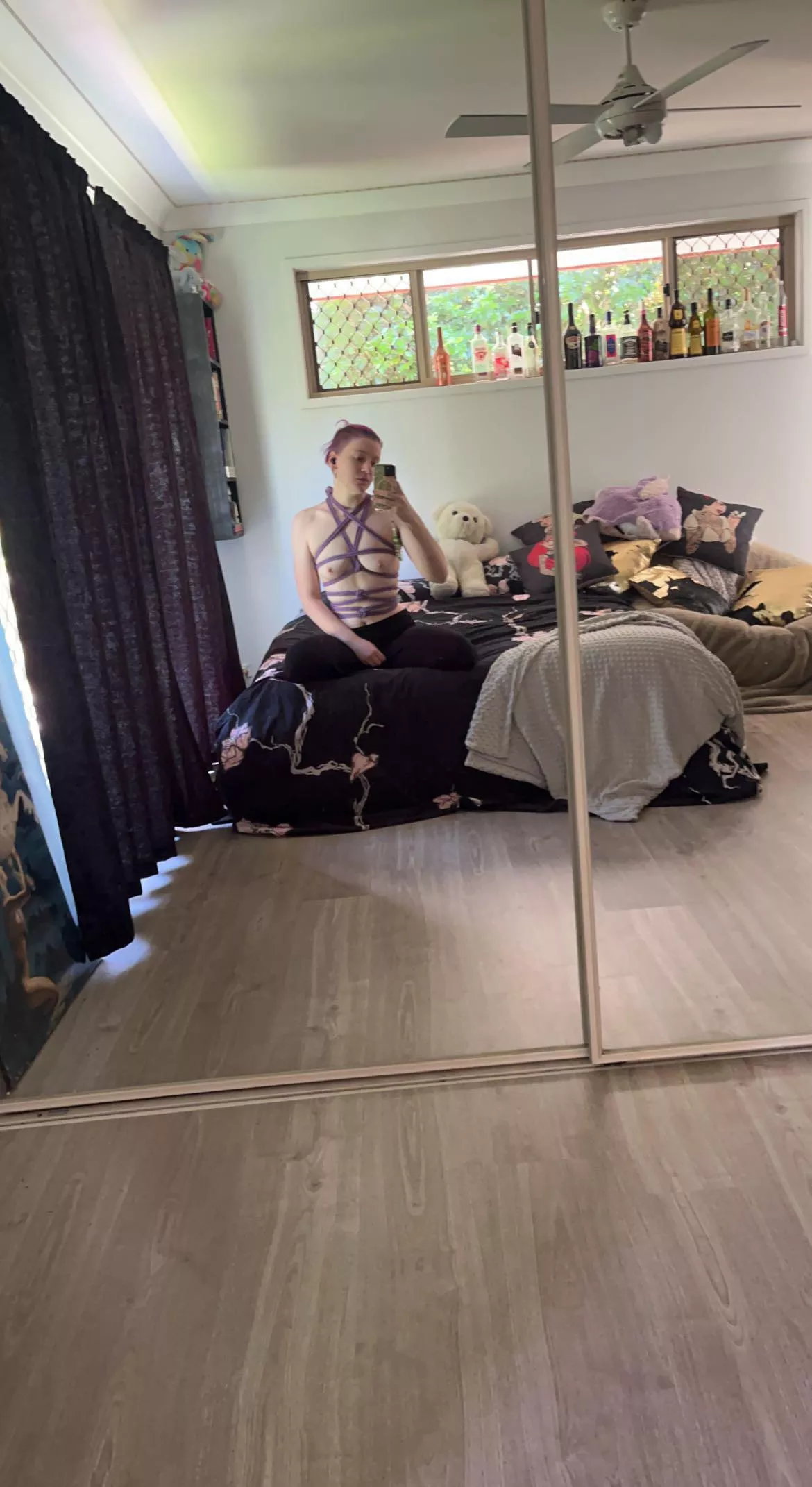 My very first self tie