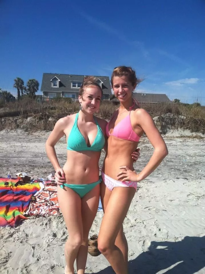 My wife (left) is at the beach, just sent me a pic! Wanted to keep you all in the know! 😆