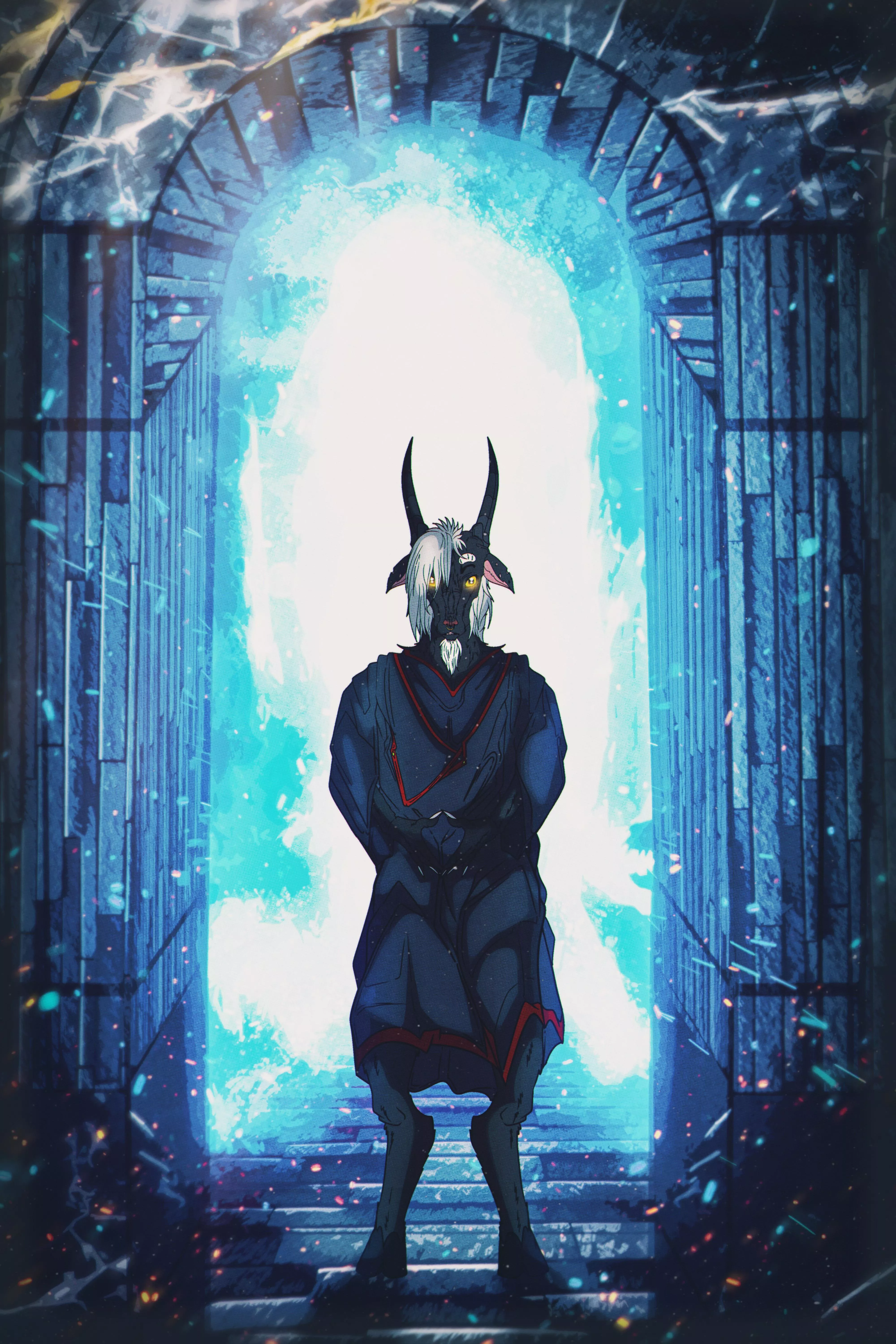 Open the gates of Hell! (Art by me: 0l-Fox-l0)