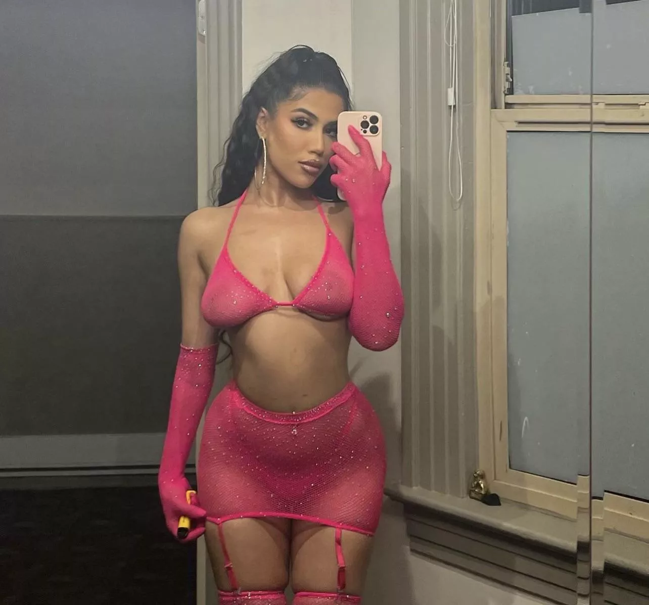 Pakistani slut chav in her Halloween costume