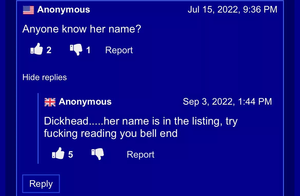 People don’t even read descriptions nowadays…