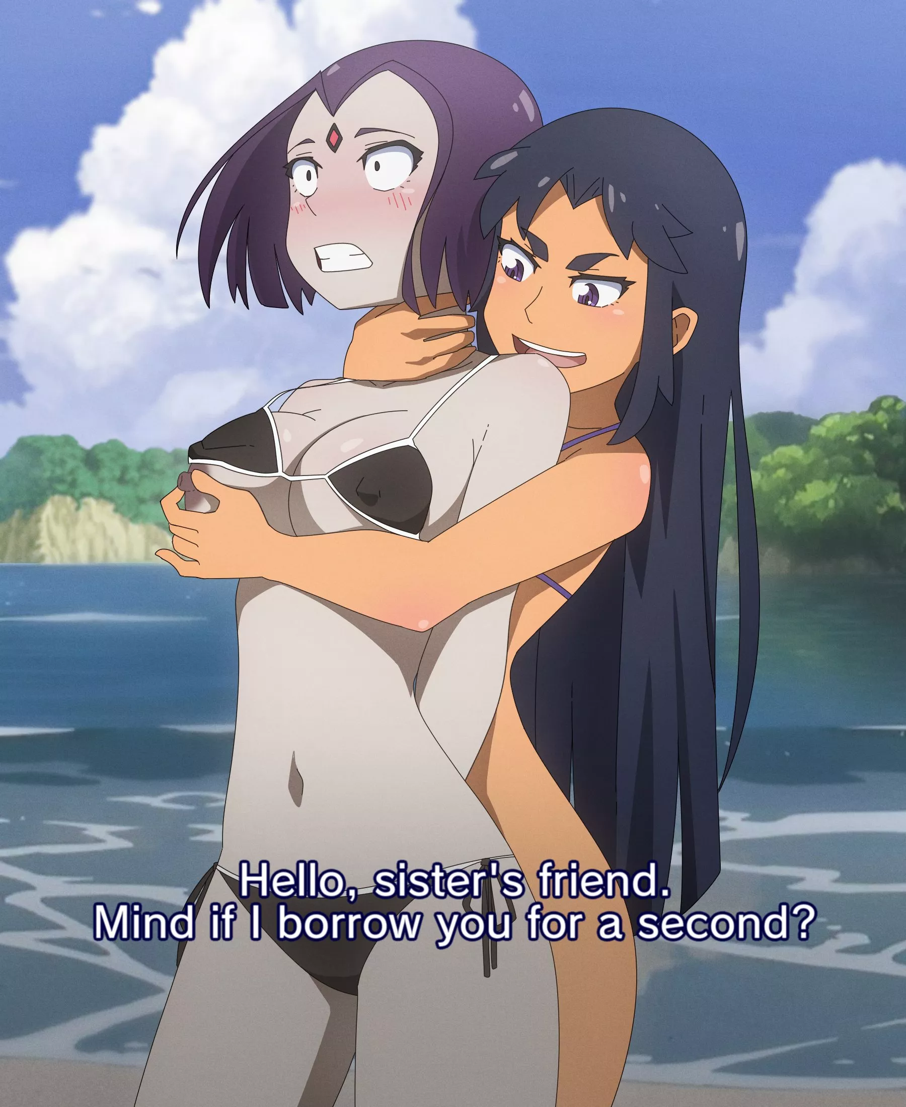 Raven & Blackfire (Threetwigs) [Teen Titans]