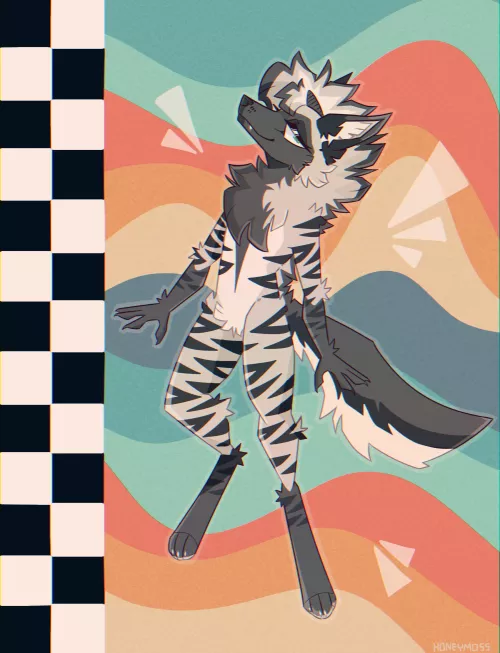 Retro [art by me] [@honeymoss_ on twitter]