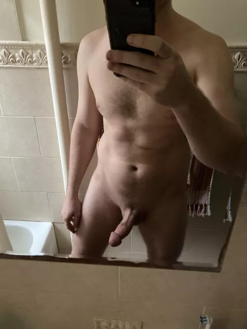 Right before my shower. Anyone want to join?