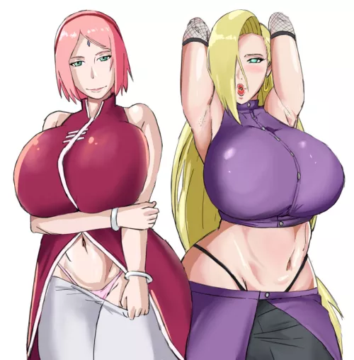 Sakura & Ino