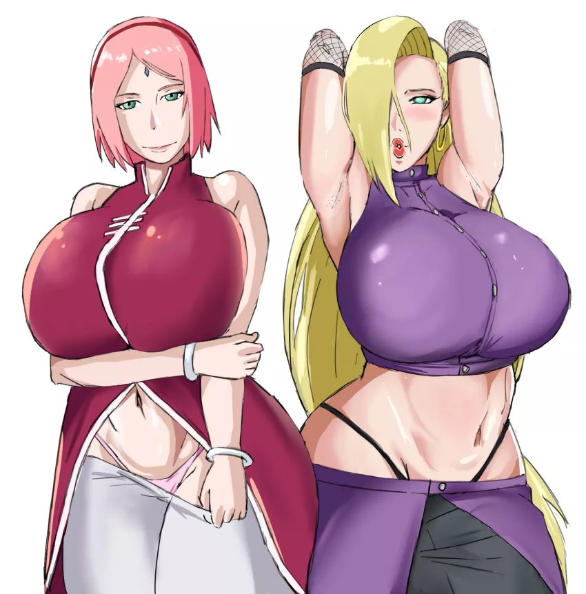 Sakura & Ino