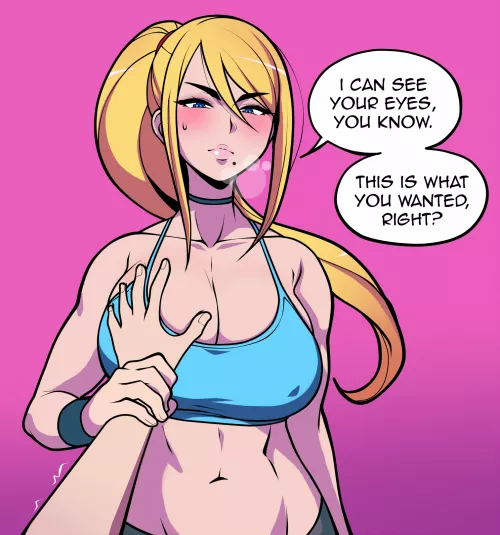 Samus is sick of you just glancing at them [Metroid] (Jam-Orbital)