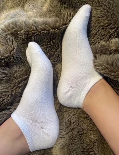 [Selling] My sexy white socks are available 🤍10 per pair! Kik : cordiluv
