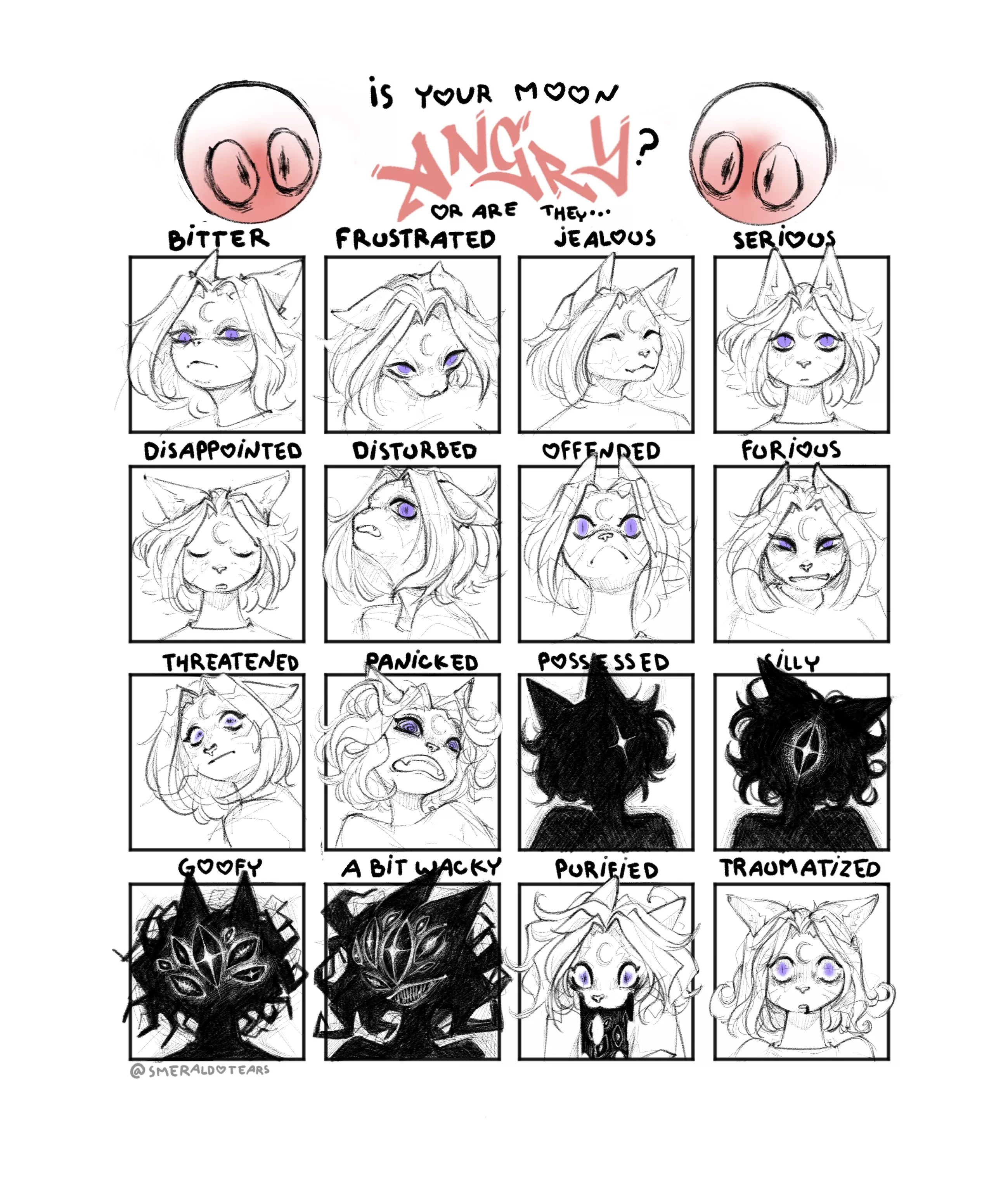 Silly expressions :3