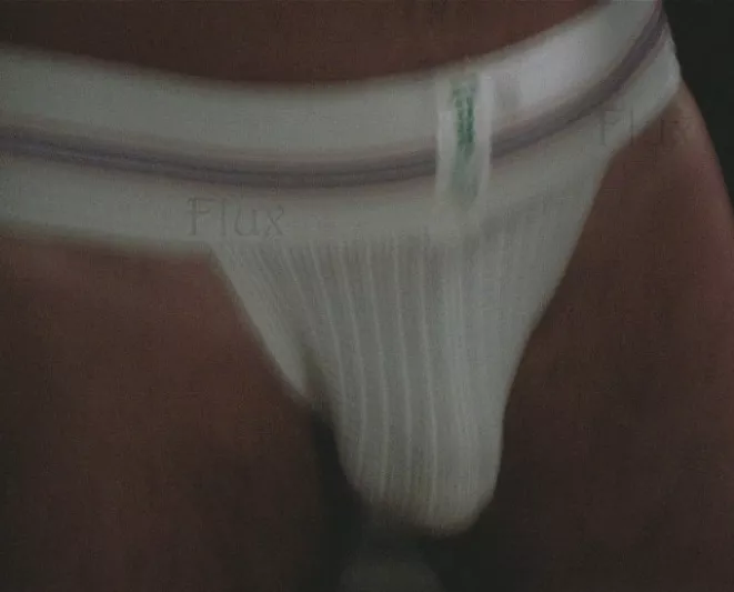 Slept in this jock. Just waking up. Wanna sniff my morning soft package? Make it grow ?