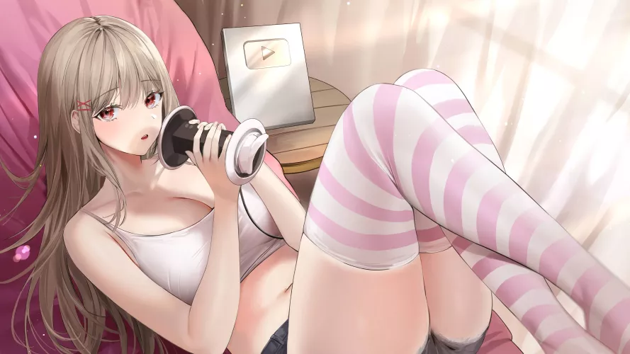 Striped Thigh-Highs [Artist's Original]