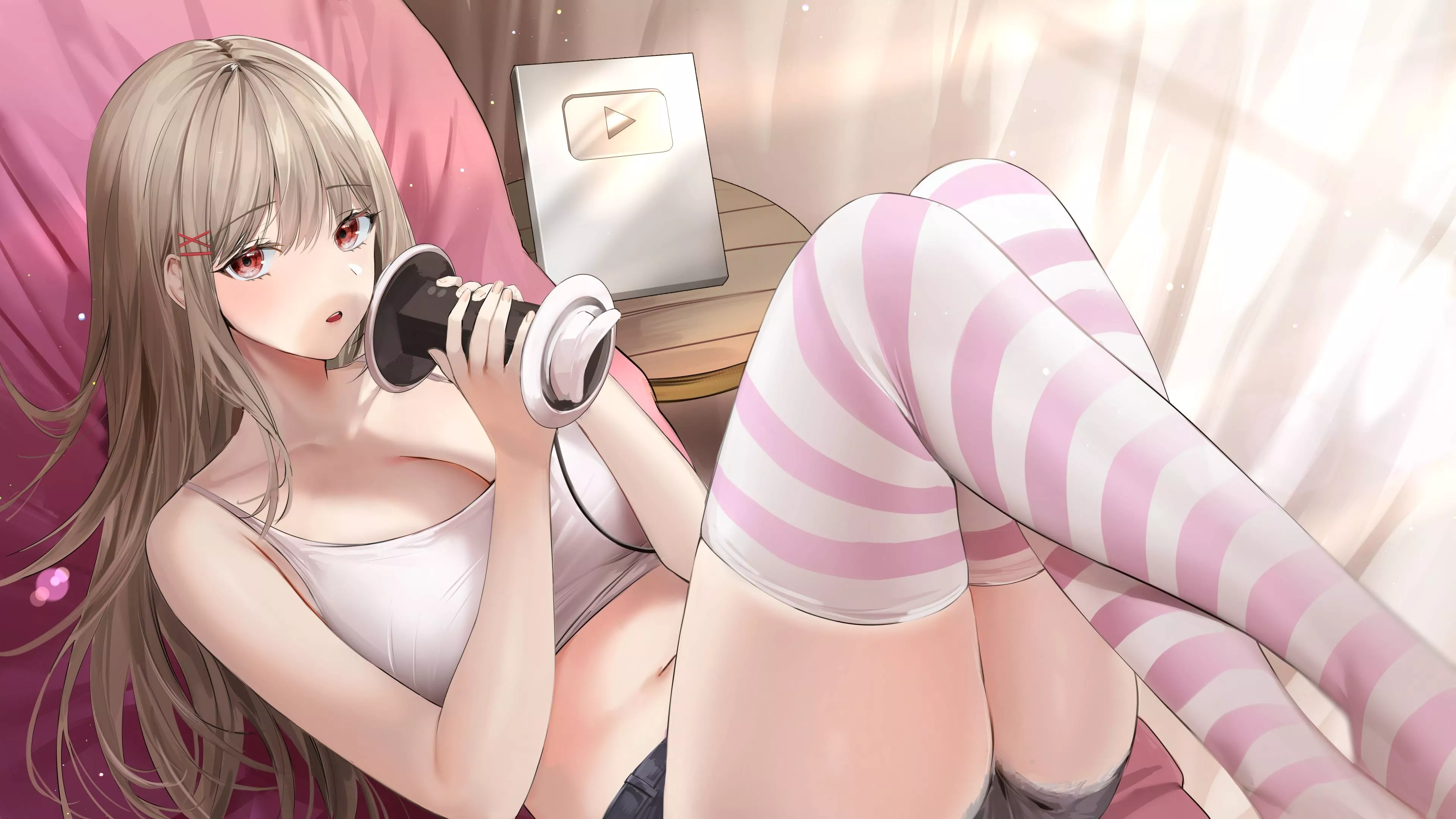 Striped Thigh-Highs [Artist's Original]