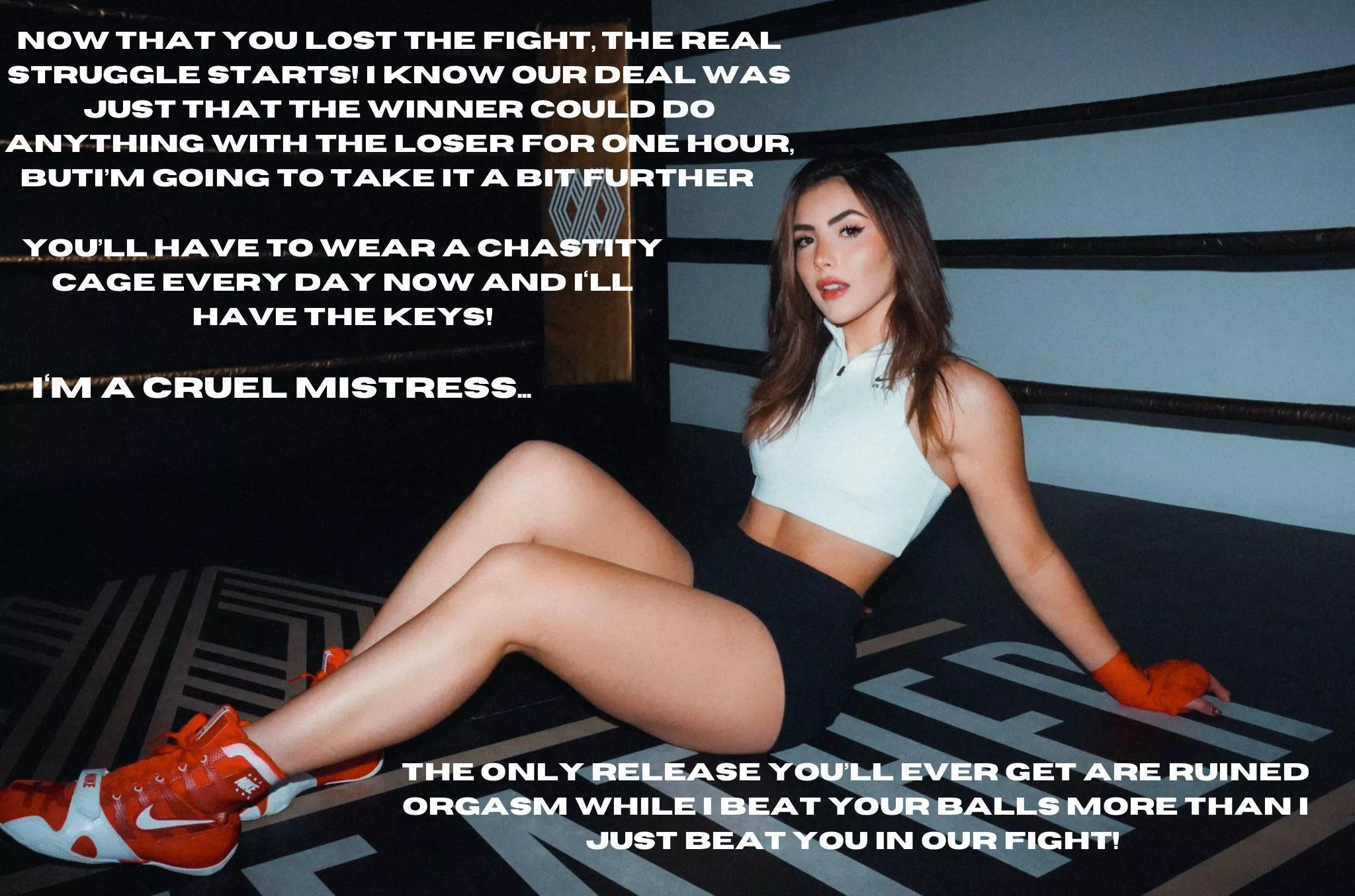 That’s what you get for taunting her!