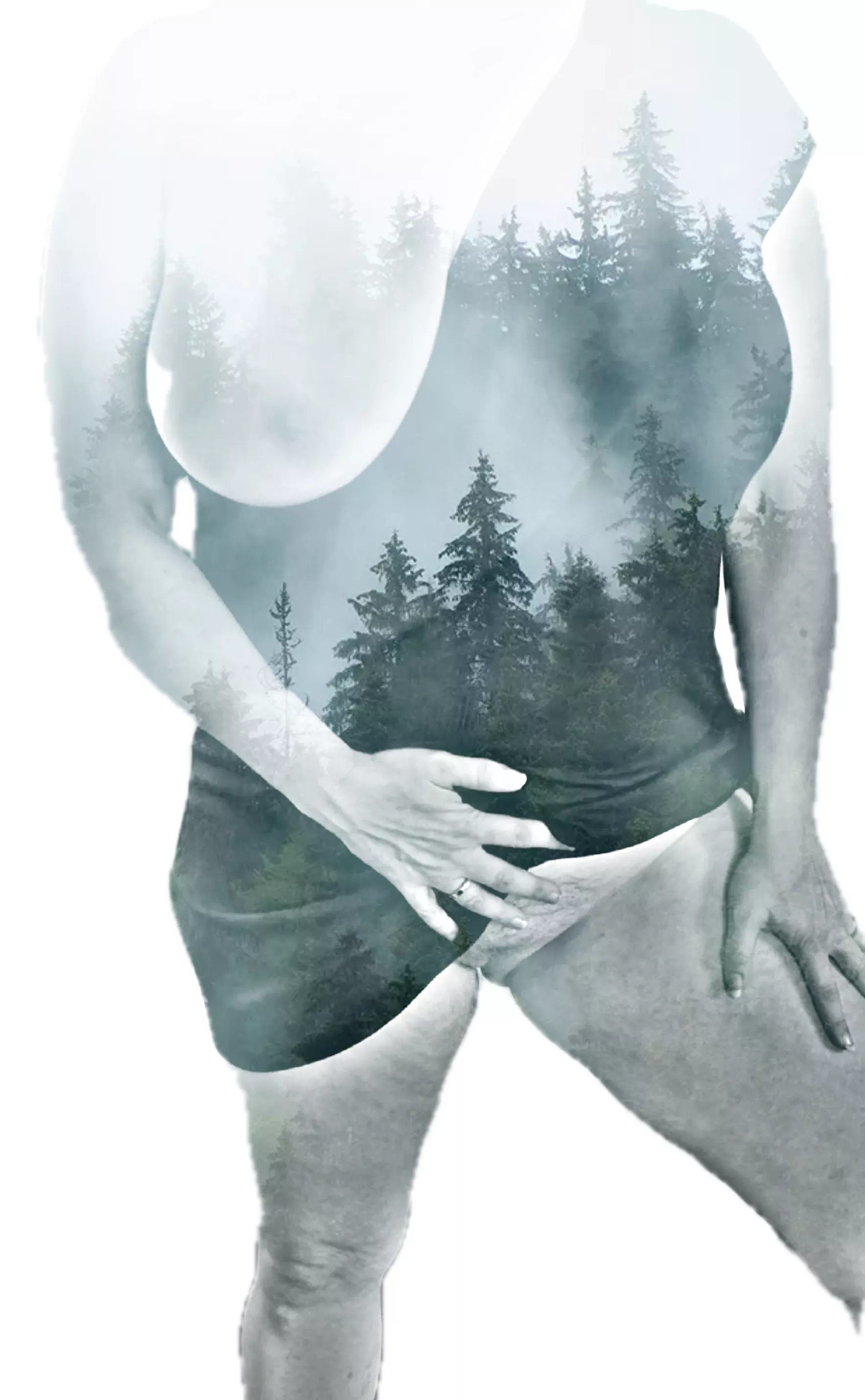 The 2 most beautiful things nature and the female body