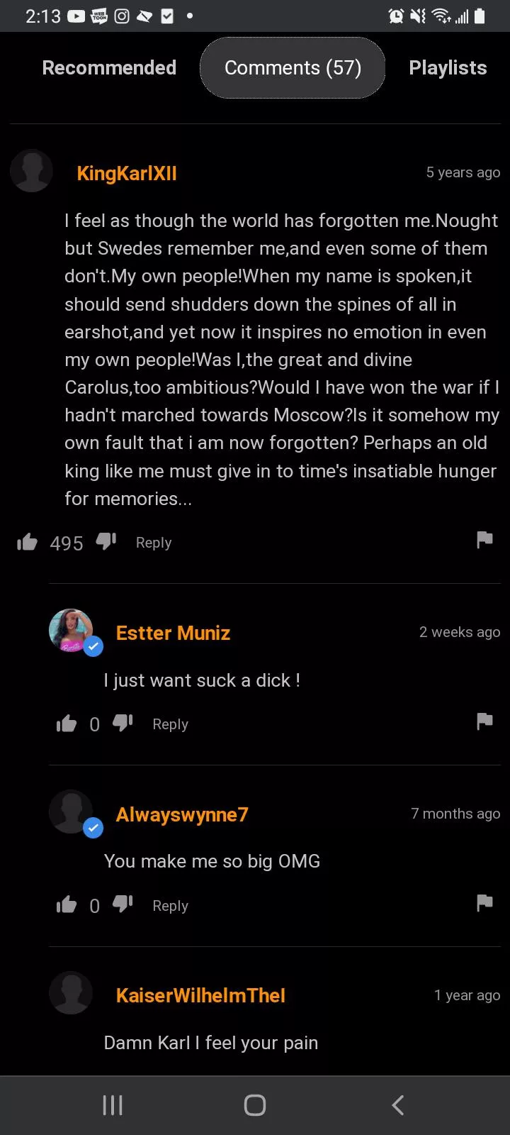 the legend of king Karl