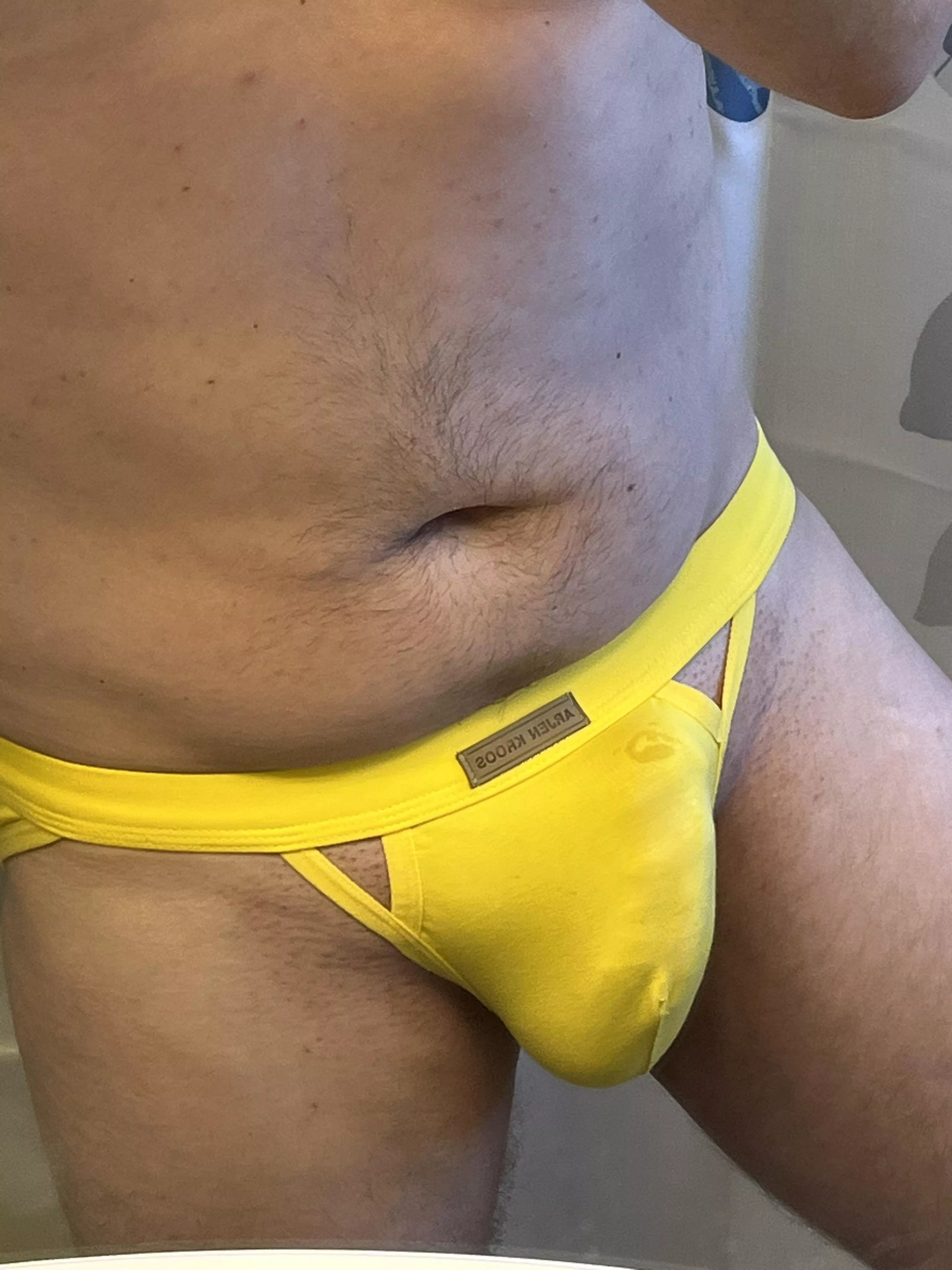 Wearing this under todays attire.