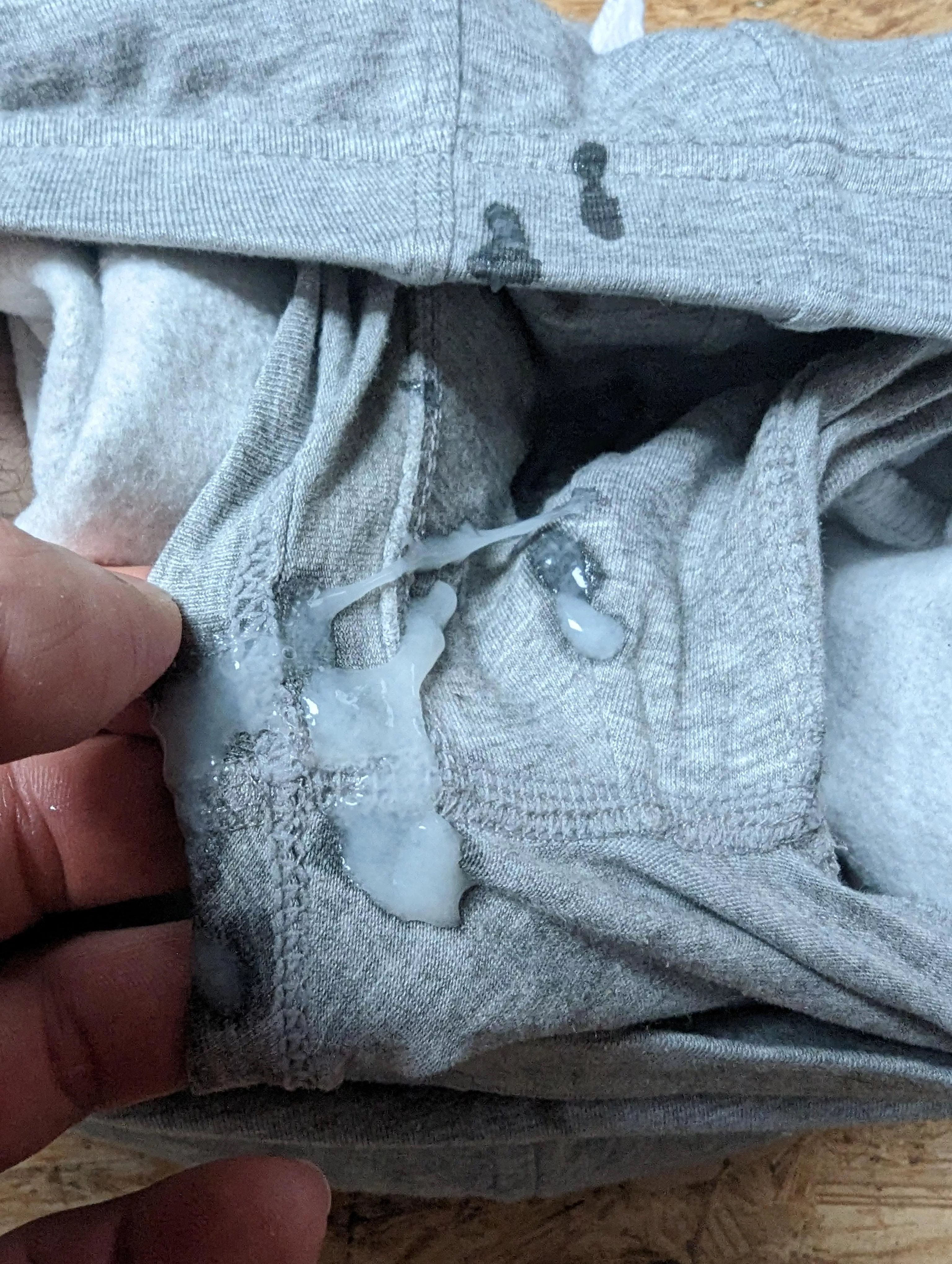 when you pick up bros laundry and see this