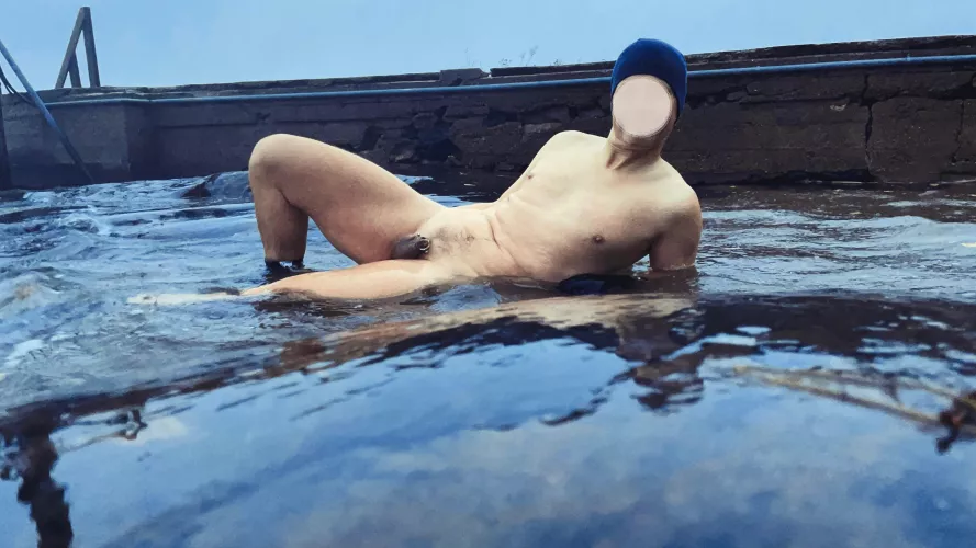 Winter swim season has started