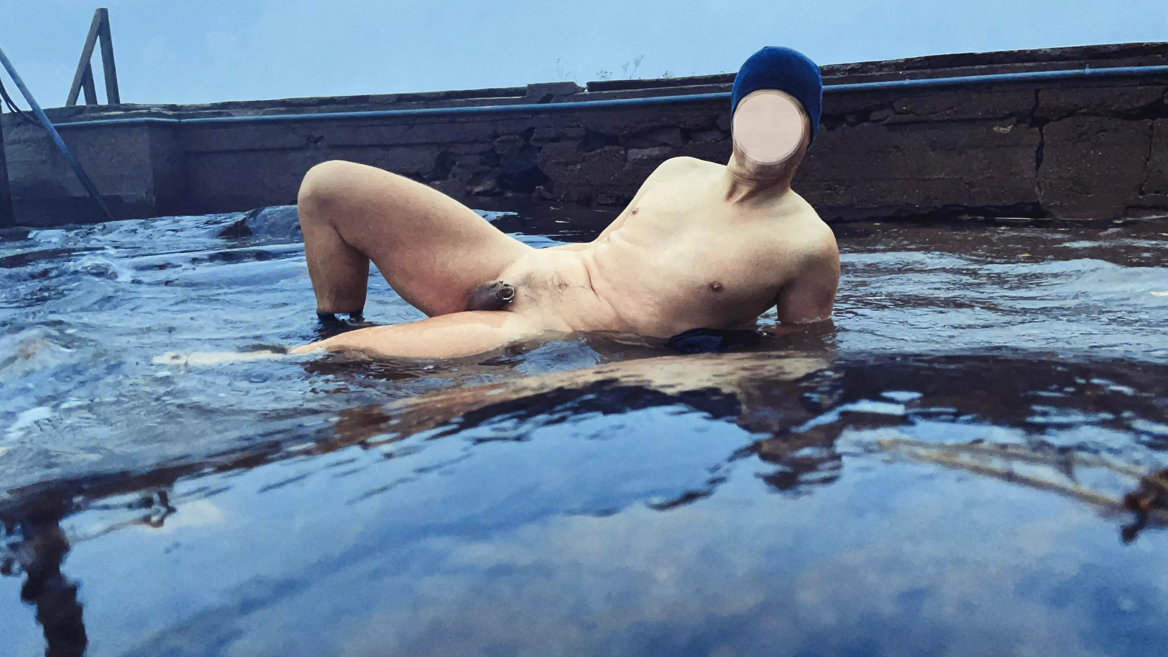 Winter swim season has started