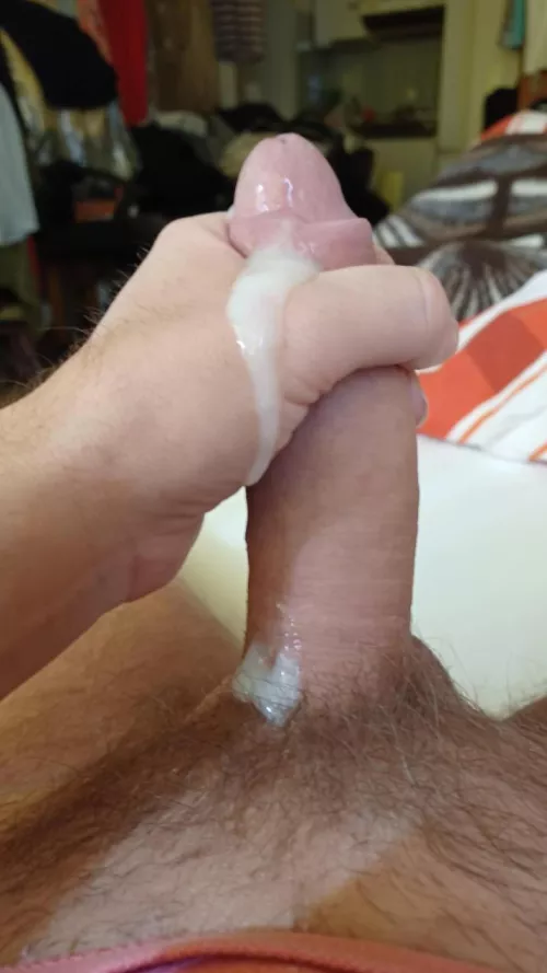 would you like to be daddy's cum slut? and lick up?