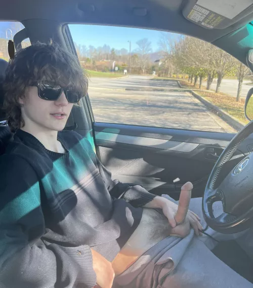 Your gym partner is a little ballsy in the parking lot