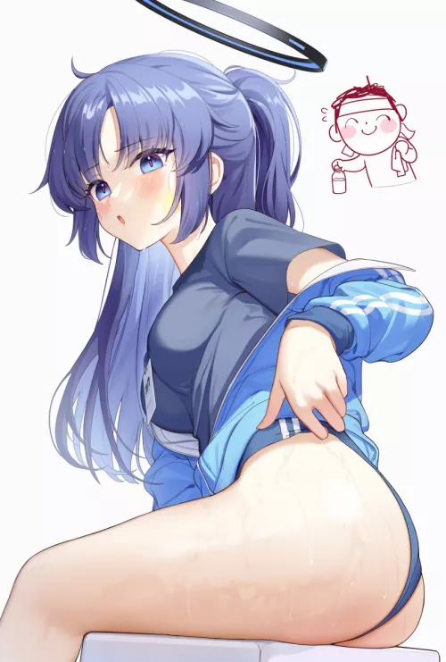 Yuuka's glistening thighs