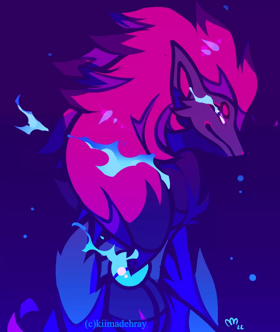 Zoroark requested by a friend (My Art)