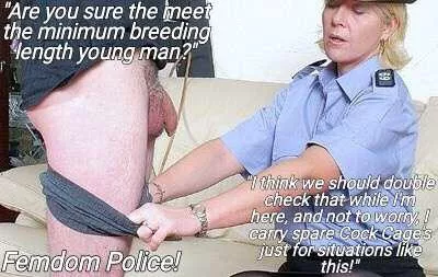 A Experienced Femdom Police Officer
