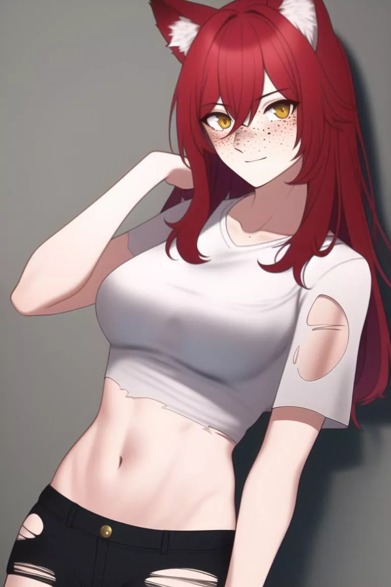 Ai, Freckled Wolf Girl