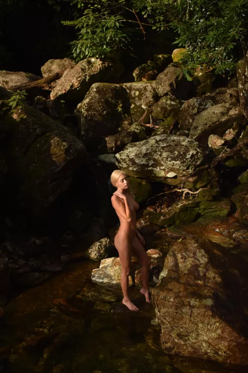 Amongst the mossy rocks