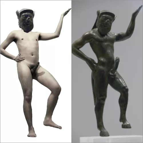 An attempt at being Statue of Satyr