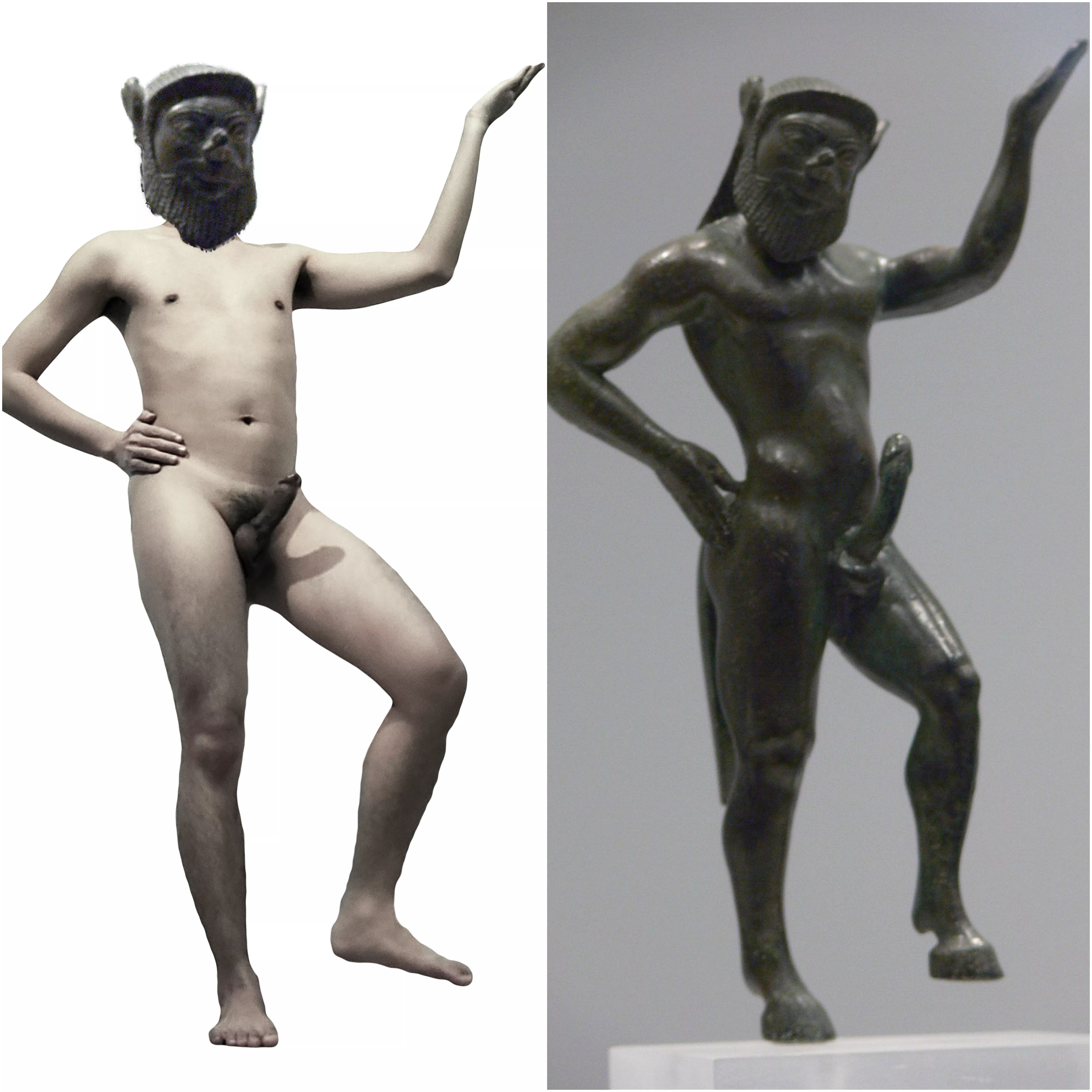 An attempt at being Statue of Satyr