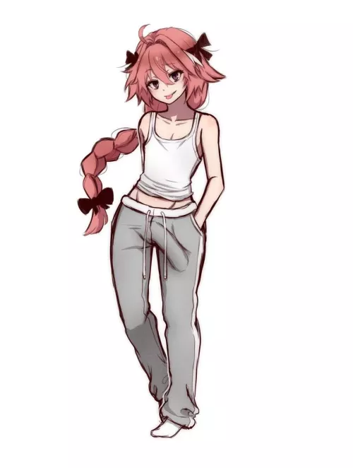Astolfo the morning after traping you | artist: (南国きゃべつ)