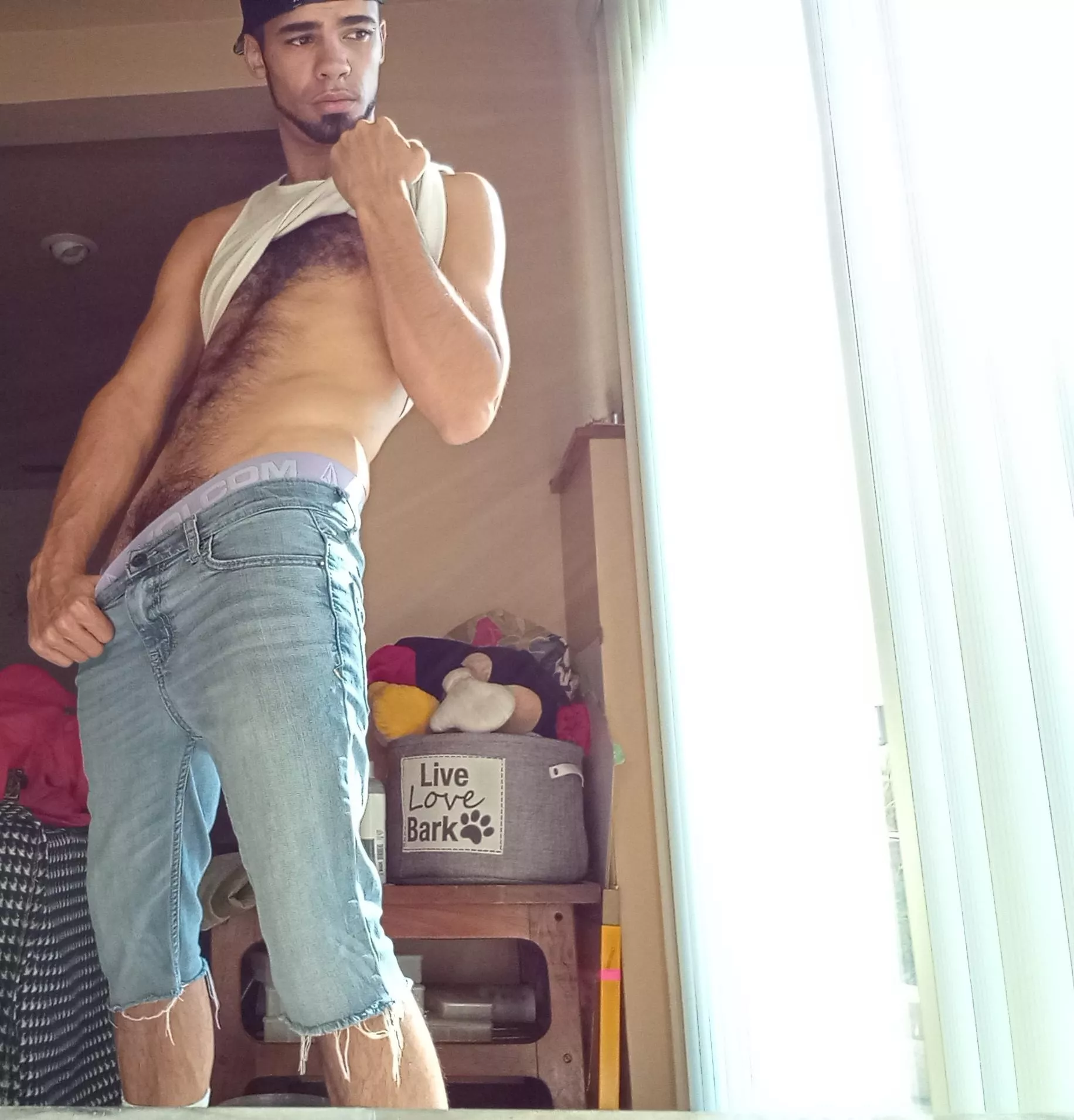 Been hairy since... forever. Bush every day.