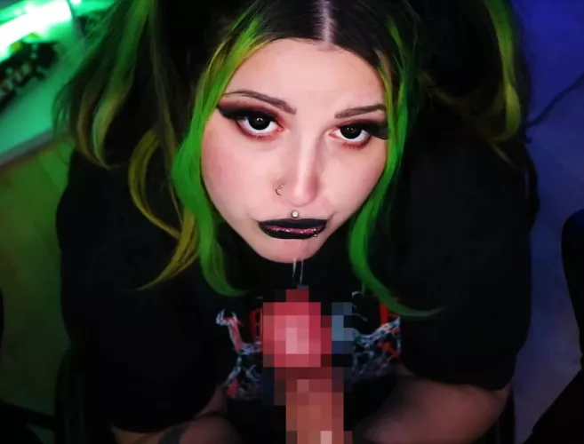 Can I be your virtual goth gf?