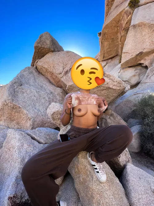 Felt like showing off in the desert ☀️ 🌵