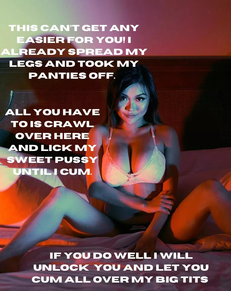 Getting to eat her out should really be enough of a reward