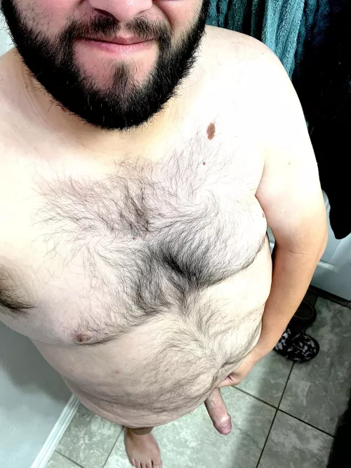 Good morning everyone. Needing a nice warm shower today