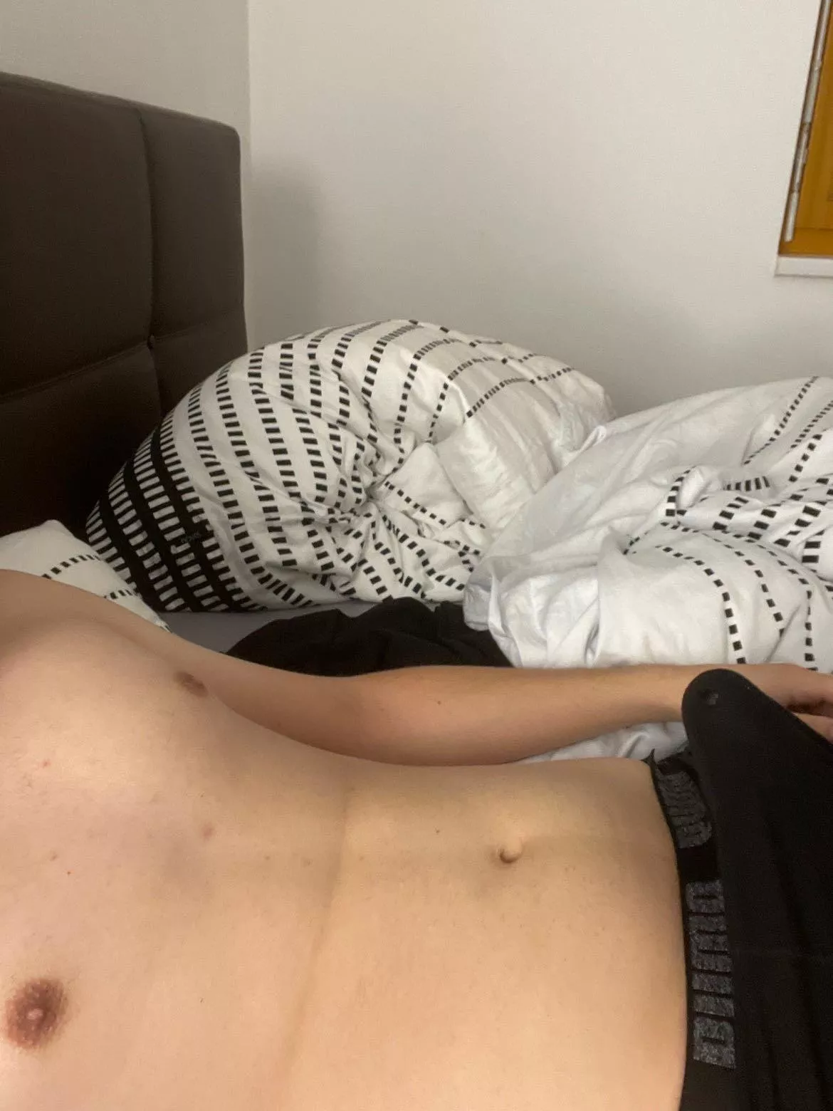 Got a pretty hard morning standing up