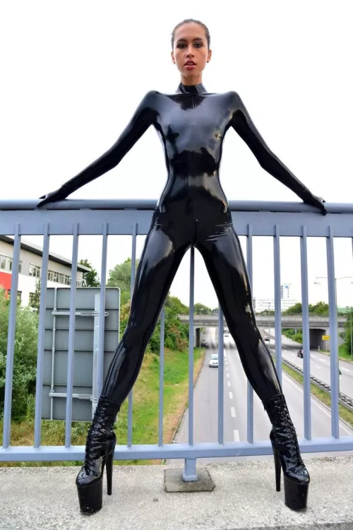 Hanging out on the overpass