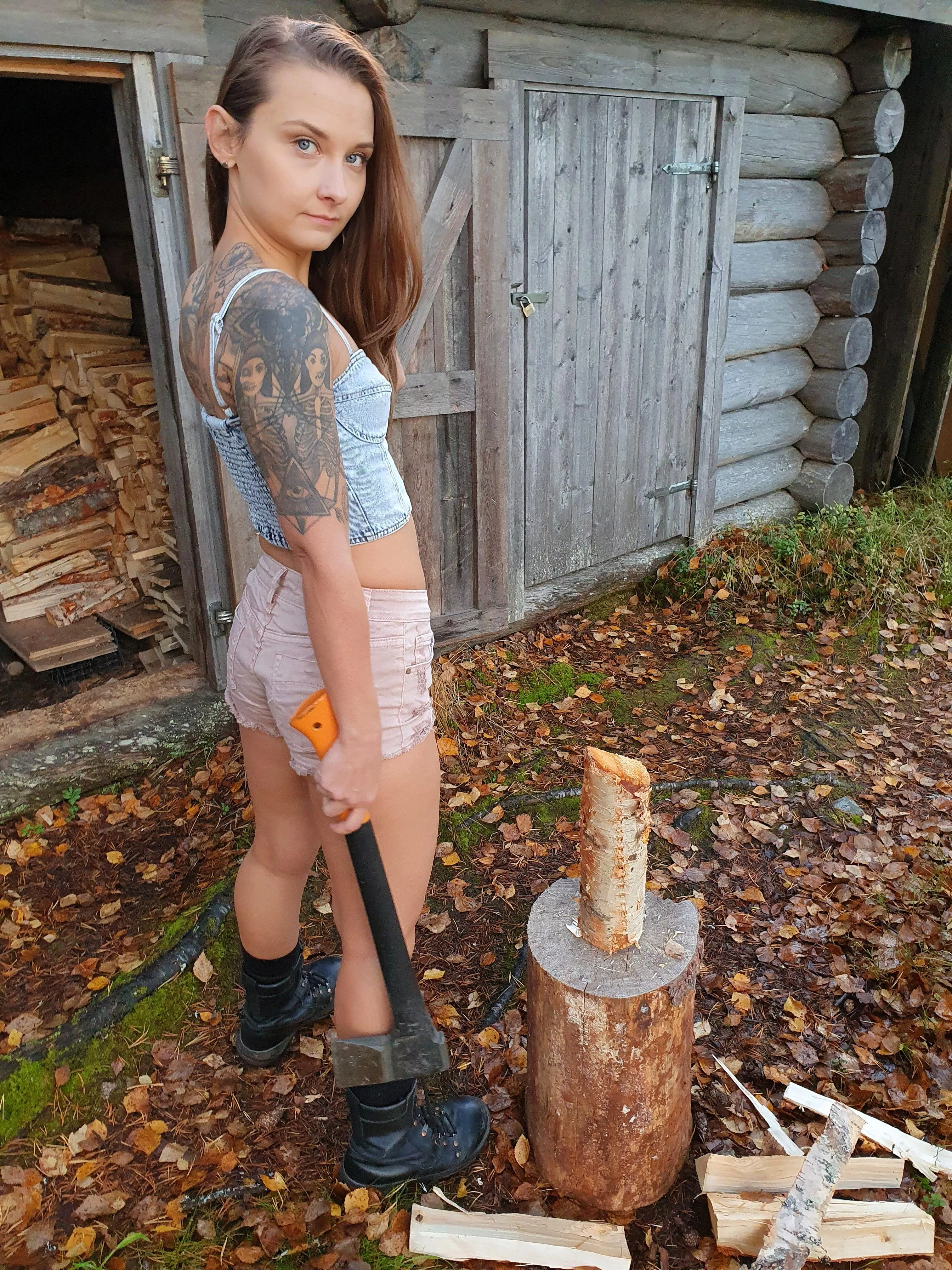 Hiking boots are good for outdoor work too