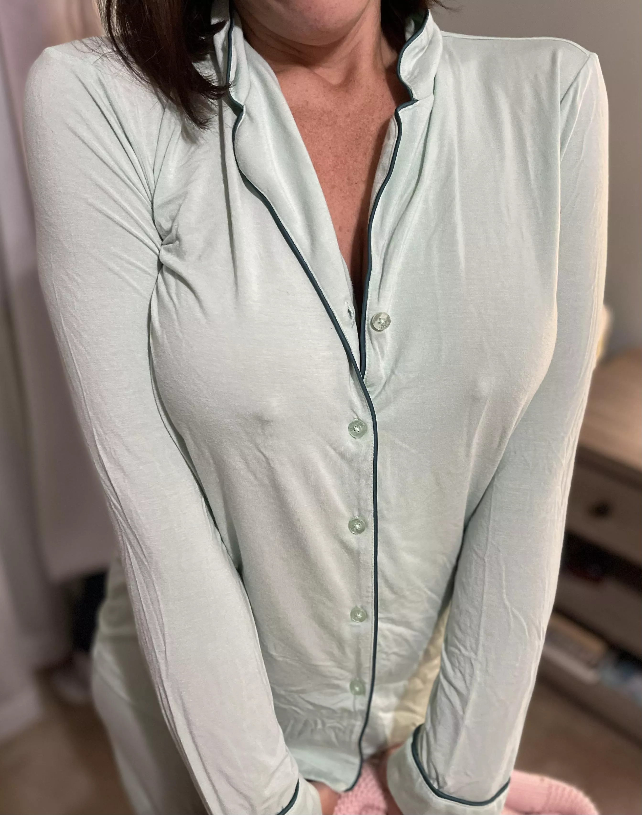 I definitely cannot wear this downstairs during the kids’ sleepover!