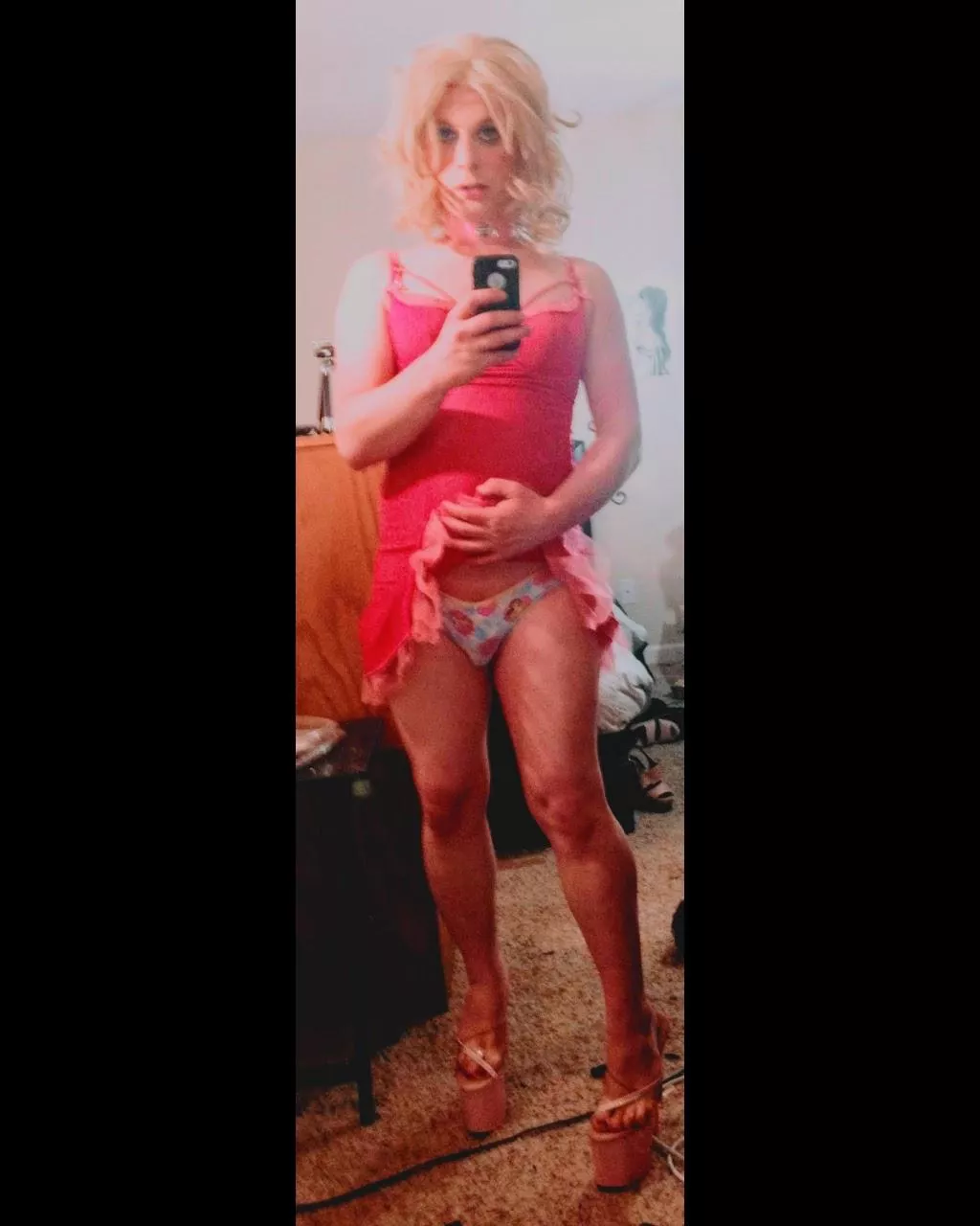 I wear little girls panties and am under the impression that foreplay means getting beaten up before I get fucked. Oh yeah. I'm stupid.