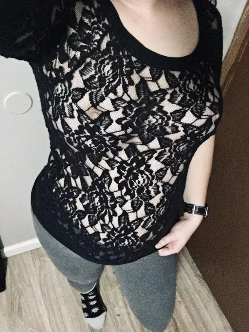 I wonder if anyone would notice if I went out like this for a quick errand?