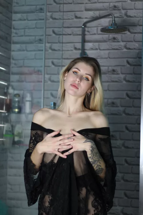 If a robe, then only a transparent one