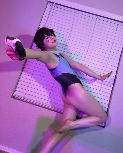 I’ll carry our squad 💙💜 (D.Va)