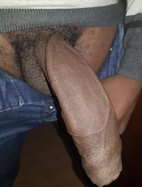 It doesn't fit in my pants, let me try your mouth