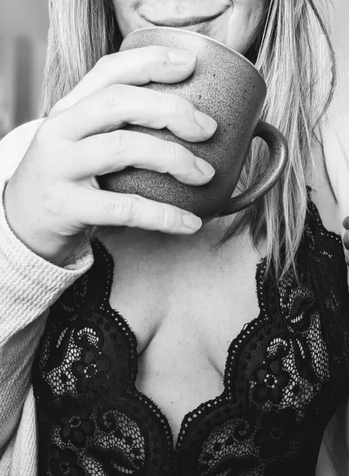 Just a cup o[f] coffee, or two.